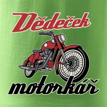 Dědeček motorkář