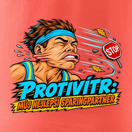 Běžecký protivítr můj sparingpartner