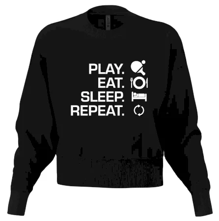 Stolní tenis - eat sleep