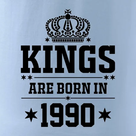 Kings are born in 1990