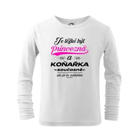 Je těžké být princezna - koňařka