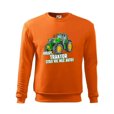 Holky, traktor stojí víc než auto