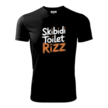 Skibidi Toilet Rizz nápis