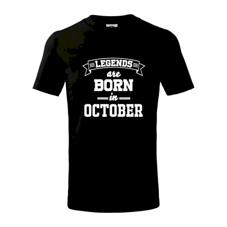 Legends are born in October