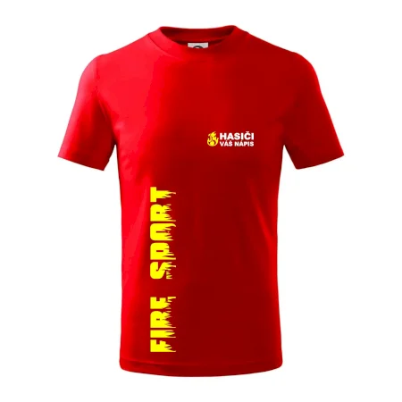 Hasiči (oheň,  Firesport, název sboru - vlastní nápis)