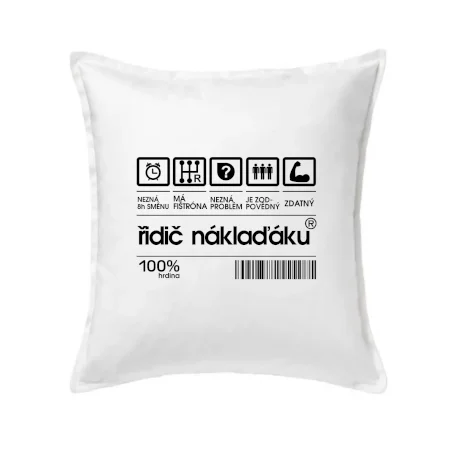 Čárový kód řidič náklaďáku