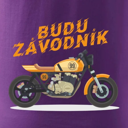 Budu závodník  žlutý cafe racer