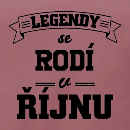 Legendy se rodí v říjnu