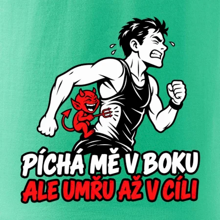 Běžec píchá mě v boku