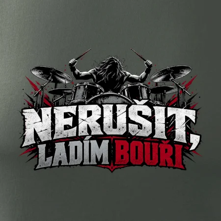Nerušit ladím bouři - metalový bubeník