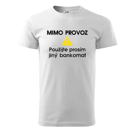 Mimo provoz - použijte jiný bankomat