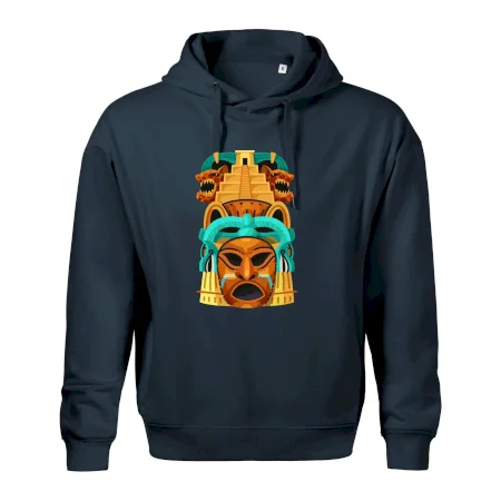 Mayové maska s pyramidou
