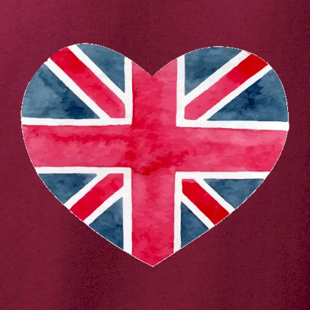 Britské srdce malované