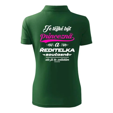 Je těžké být princezna - ředitelka