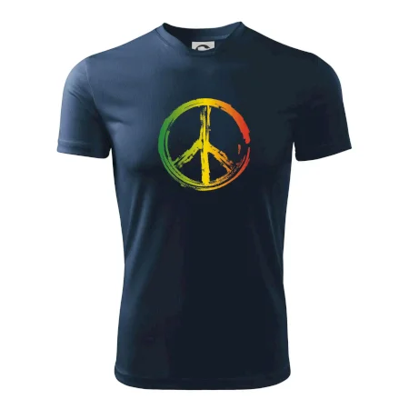 Peace symbol paint