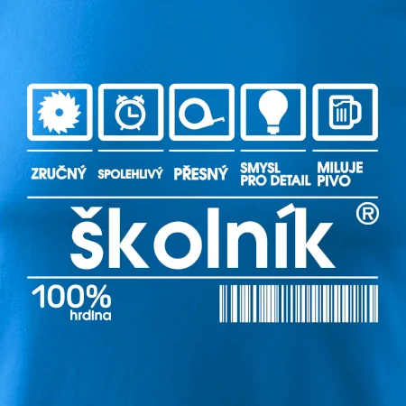 Čárový kód - Školník