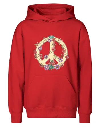 Peace symbol pískový
