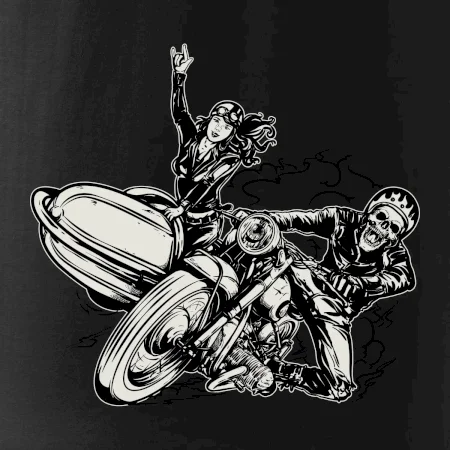 Motorka se sajdkou