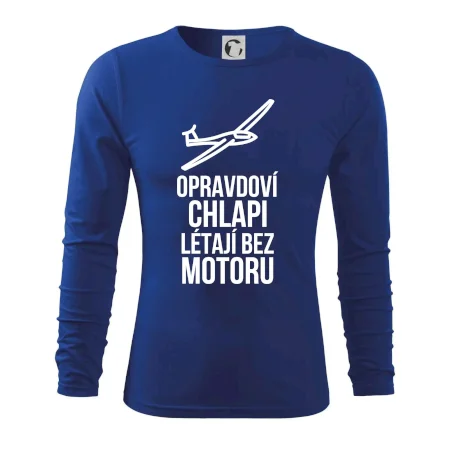 Opravdovi chlapi létají bez motoru