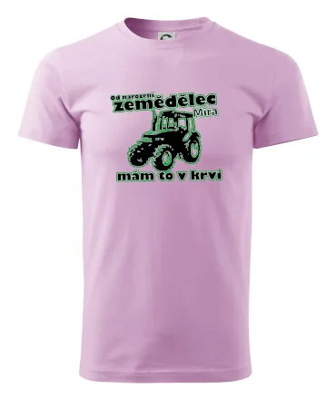 Od narození zemědělec, mám to v krvi