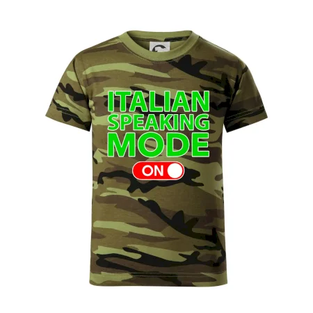 Italian speaking mode - ON