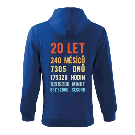 Narozeniny 20 přepočet času