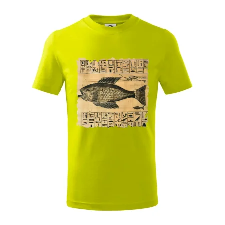 Egyptské hieroglyfy ryba