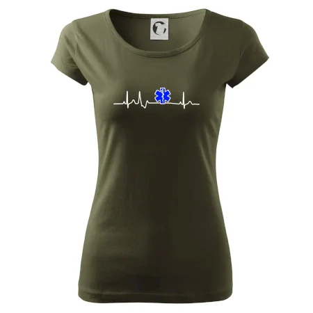EKG rescue modrá hvězda
