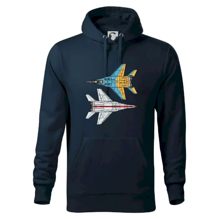 Mig 29 Fulcrum ze spoda a ze zhora