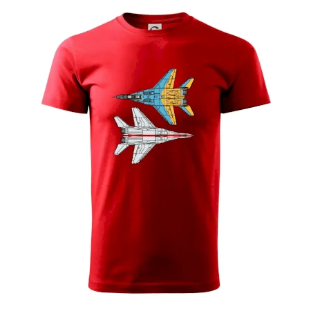 Mig 29 Fulcrum ze spoda a ze zhora