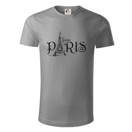 Paris nápis Eiffelovka rovný