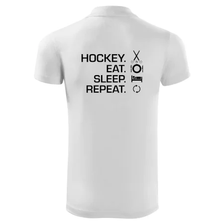 Pozemní hokej eat sleep repeat