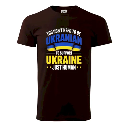 You don't need to be Ukrainian to support Ukraine just human