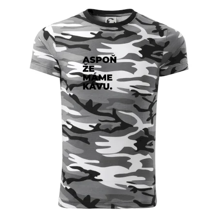 ASPOŇ ŽE MÁME KÁVU.