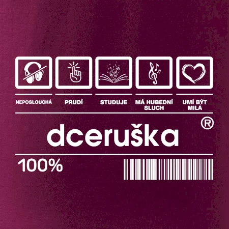 Čárový kód - Dceruška