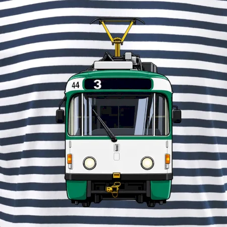 T3R SLF čelo tramvaje linka 3