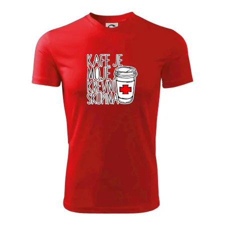 Kafe je moje krevní skupina