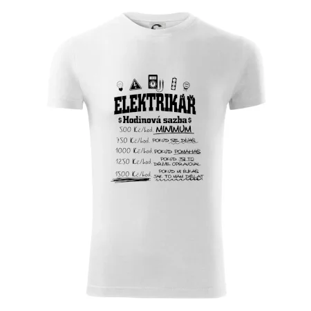Elektrikář hodinová sazba