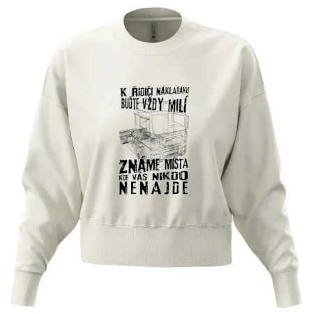K řidiči náklaďáku buďte vždy milý