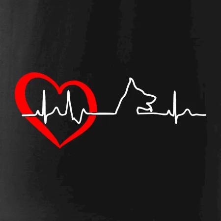 Německý ovčák ekg