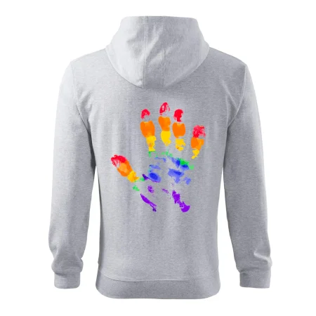 LGBT hand print