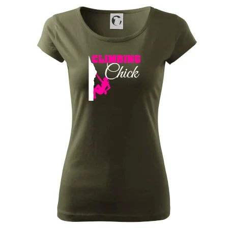 Climbing chick