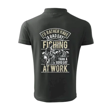 Fishing at work