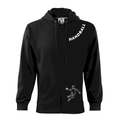 Handball nápis šikmo