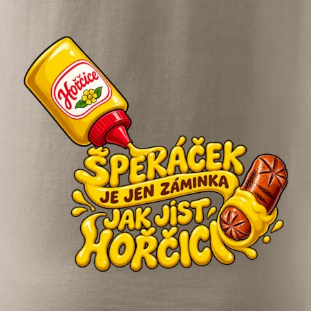Špekáček je jen záminka jak jíst hořčici