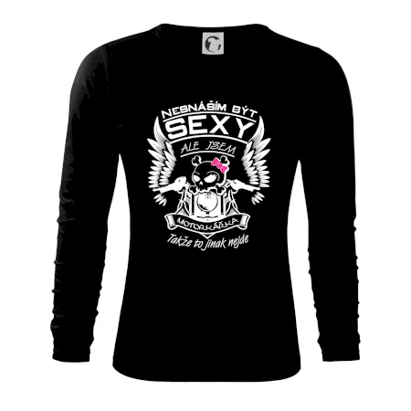 Nesnáším být sexy - motorkářka