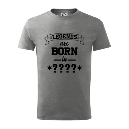 Legends are born in vlastní ročník