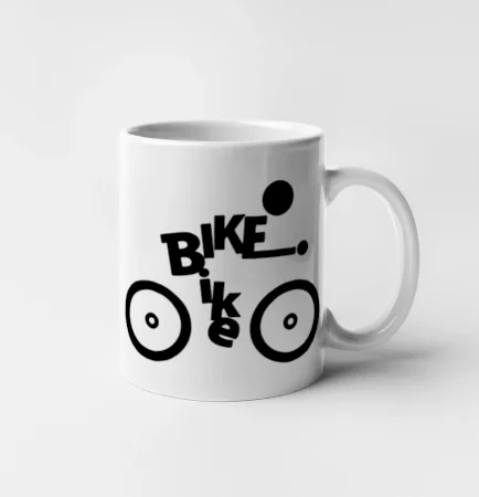 Bike nápis postava