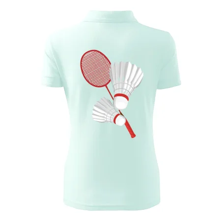 Badminton - pálka a košík