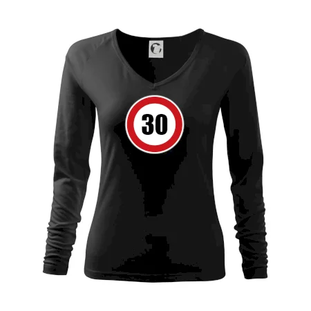 Dopravní značka - omezení rychlosti 30